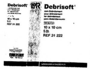 Debrisoft label