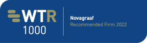 WTR 1000 2022 recommended firm Novagraaf