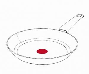 Tefal red dot UK trademark application