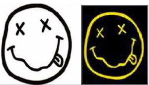 Smiley face logo Nirvana