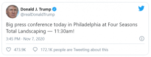 Tweet Trump 071120