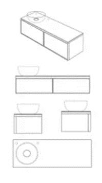 dessin e tmodèle de salle de bain contesté