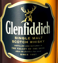 Glenfiddich label