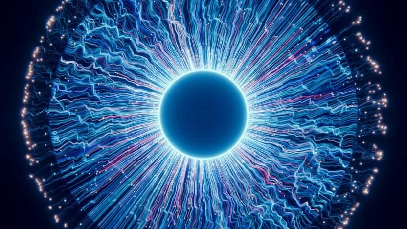 The EU AI Act, image of blue power